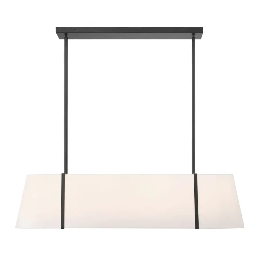 Fulton 41.75" Linear Oval Chandelier - Image 3
