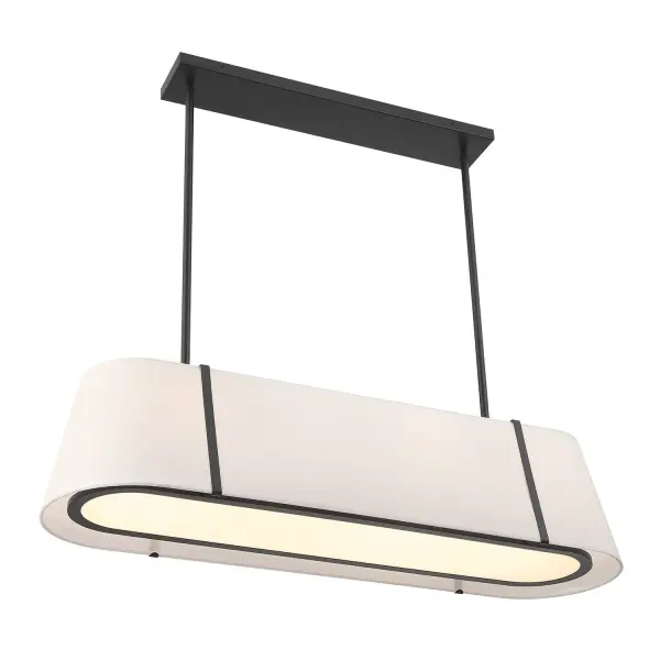 Fulton 41.75" Linear Oval Chandelier - Image 4