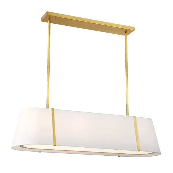 Fulton 41.75" Linear Oval Chandelier - Image 9