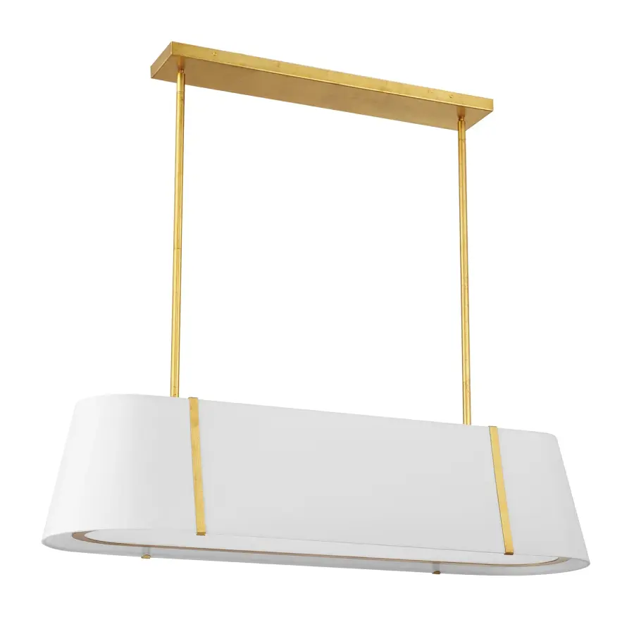Fulton 41.75" Linear Oval Chandelier - Image 10