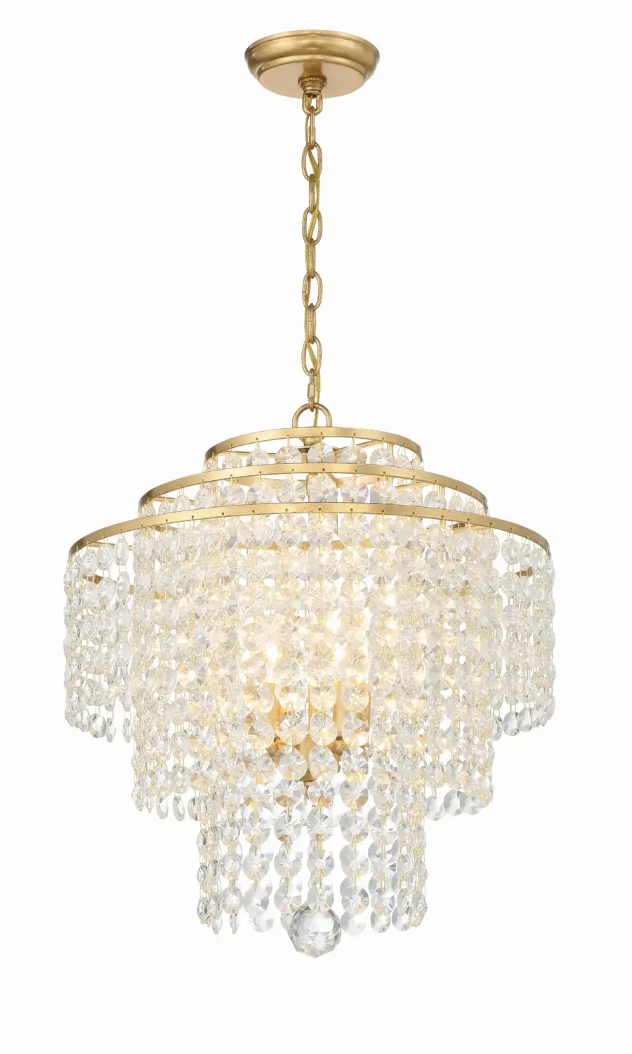 Gabrielle 18" Crystal Chandelier - Image 2