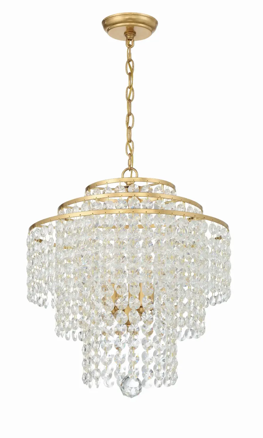 Gabrielle 18" Crystal Chandelier - Image 3
