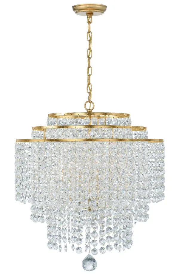 Gabrielle 22" Crystal Chandelier - Image 1