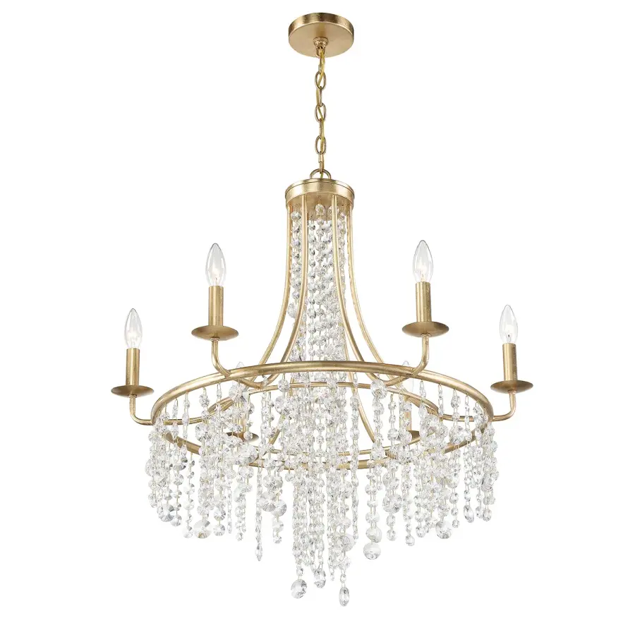 Gabrielle 28" Crystal Chandelier - Image 2