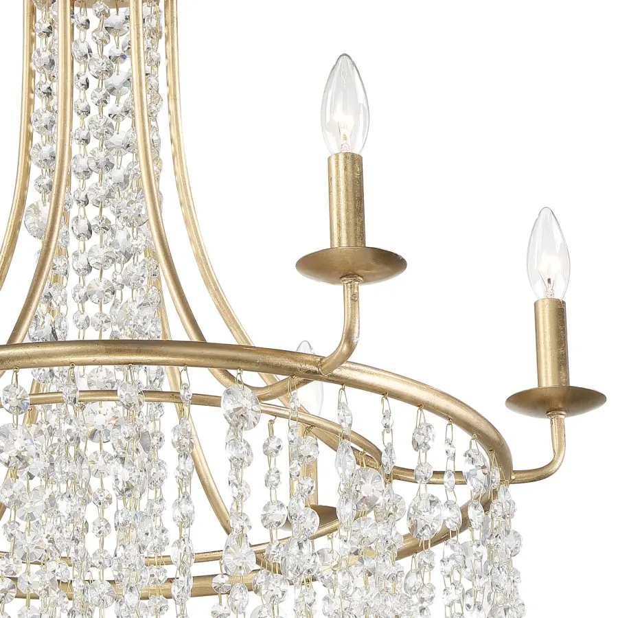 Gabrielle 28" Crystal Chandelier - Image 4