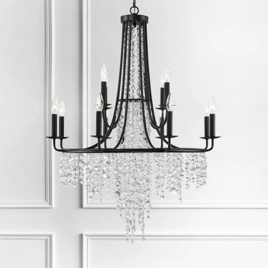 Gabrielle 30" Chandelier in Antique Gold - Image 12