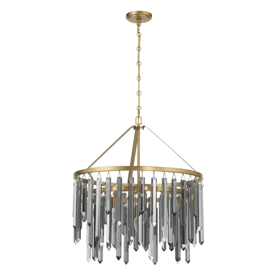 Gemma 24" Chandelier in Modern Gold - Image 2
