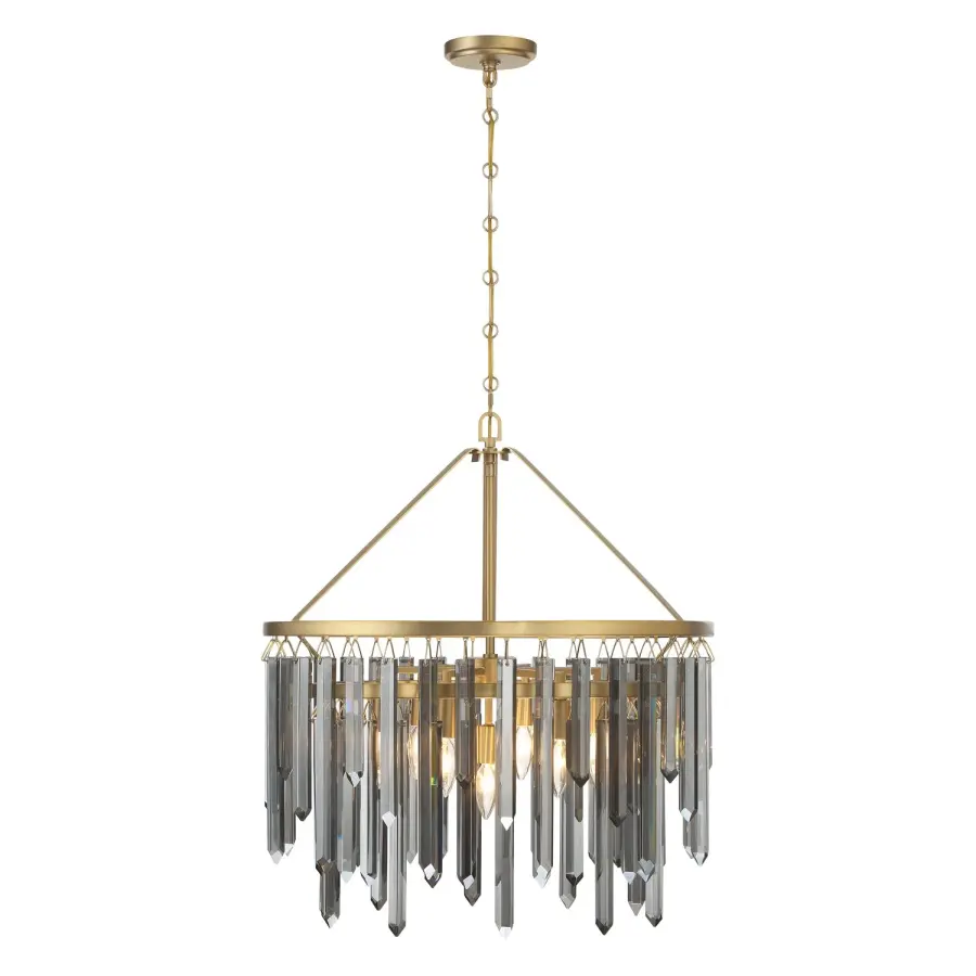 Gemma 24" Chandelier in Modern Gold - Image 3