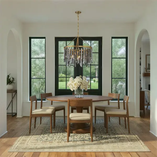 Gemma 24" Chandelier in Modern Gold - Image 6