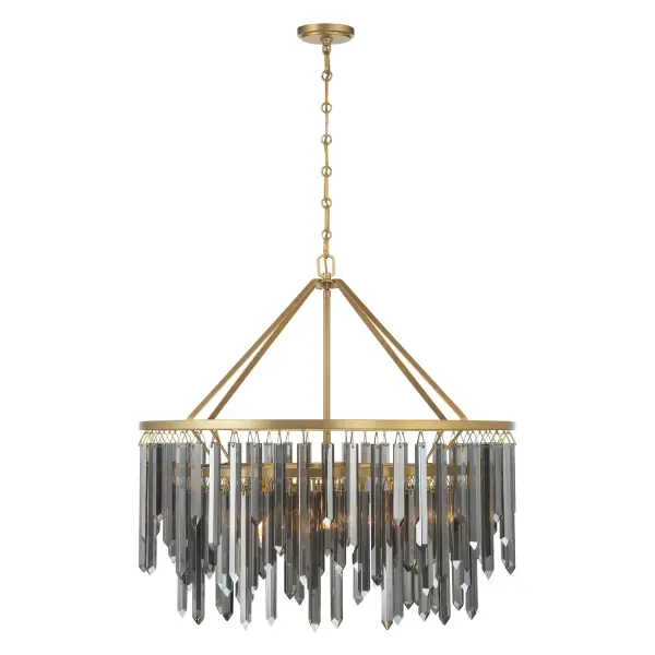 Gemma 32" Chandelier in Modern Gold - Image 3