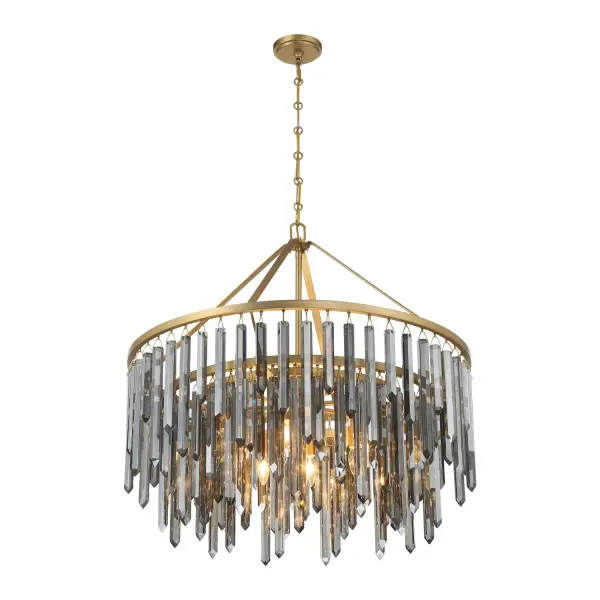 Gemma 32" Chandelier in Modern Gold - Image 4