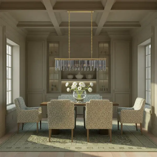 Gemma 52" Linear Chandelier - Image 6