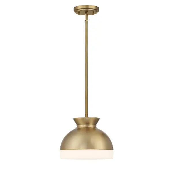 Designer Mid-Century Pendant with Timeless Two-Tone Appeal - Image 11