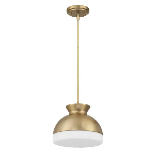 Designer Mid-Century Pendant with Timeless Two-Tone Appeal - Image 10