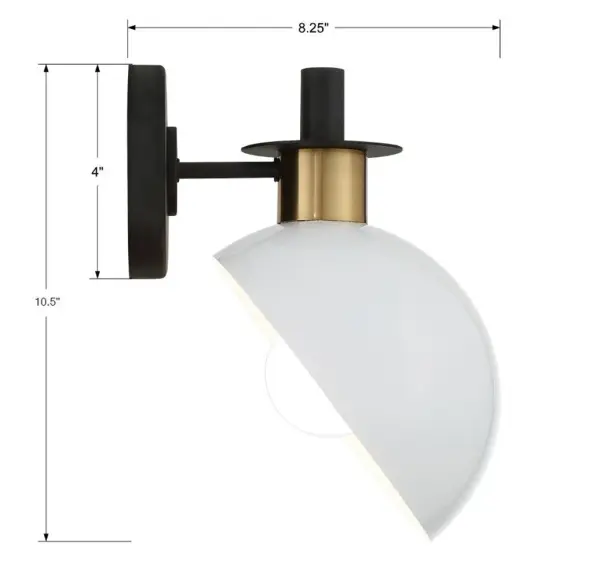 Gigi 8" Wall Sconce - Image 6