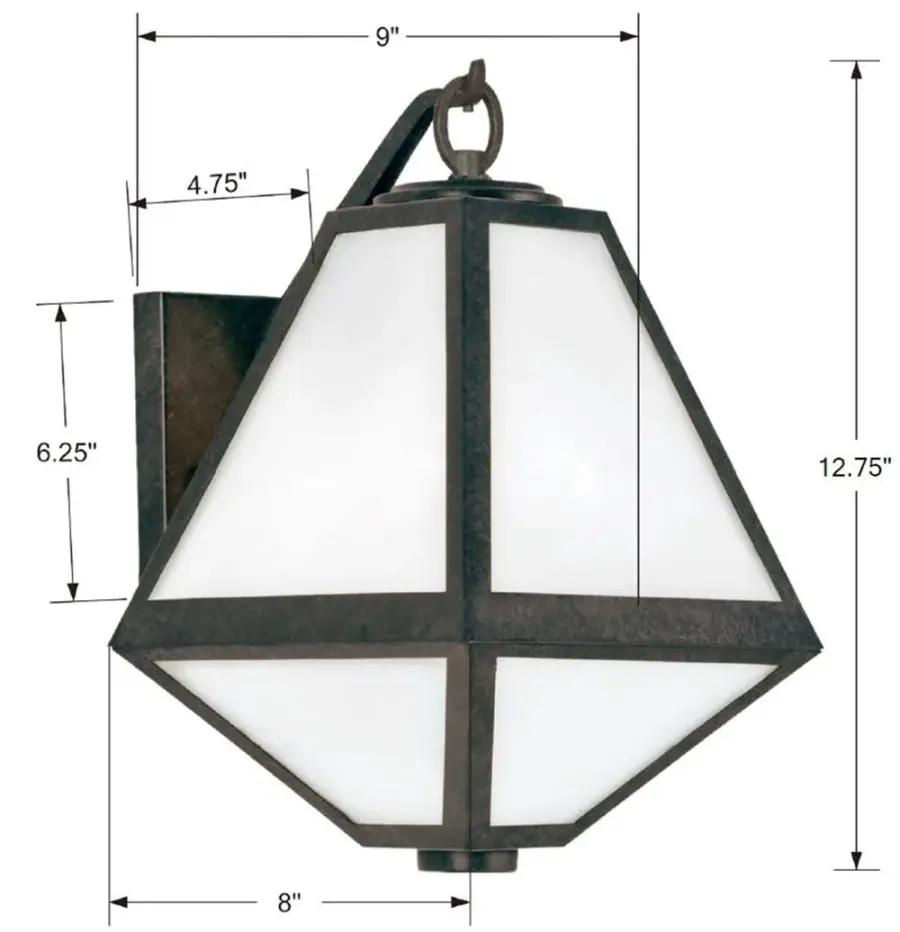 Glacier 8" Outdoor Sconce - Image 5