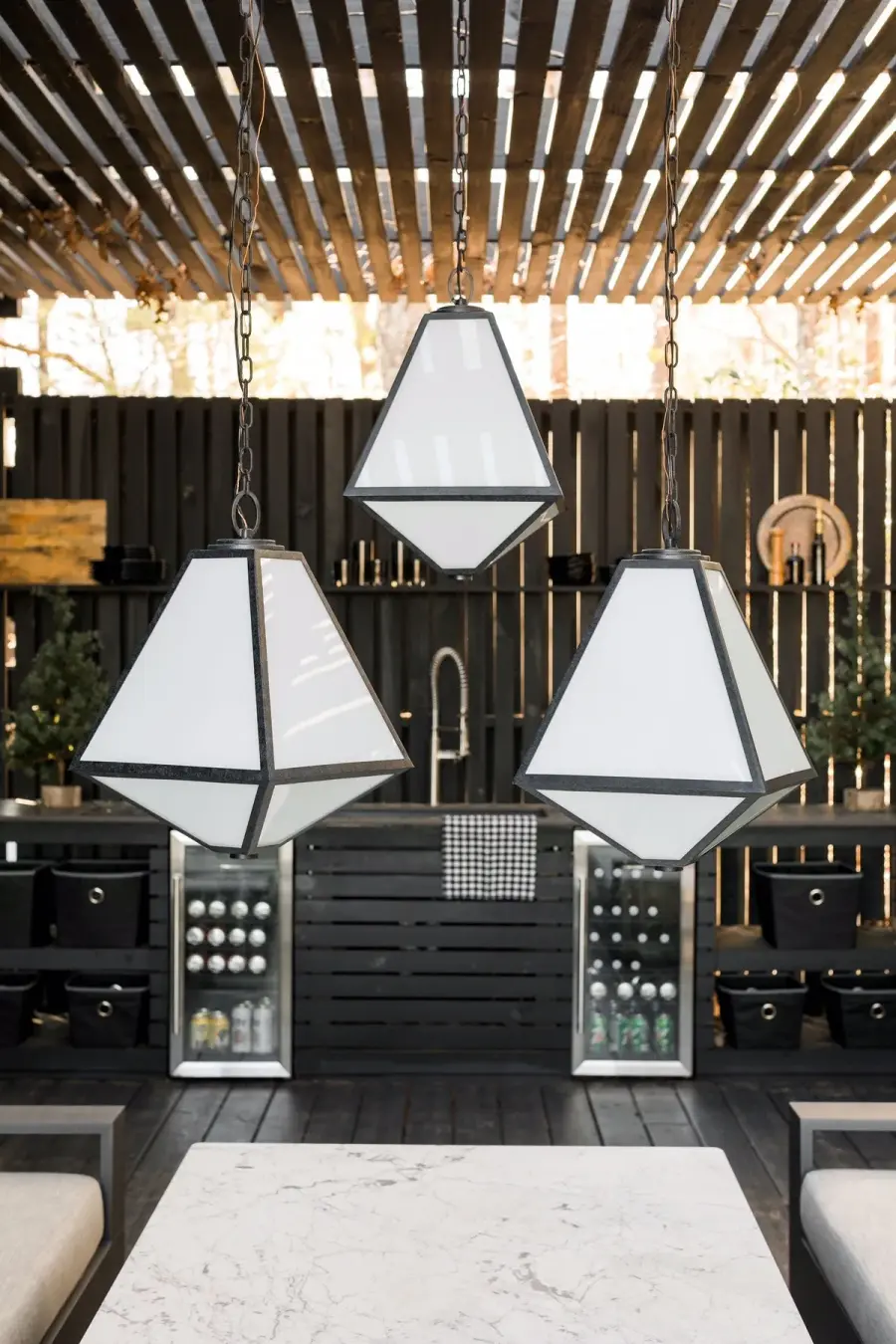 Glacier 14" Outdoor Pendant - Image 6