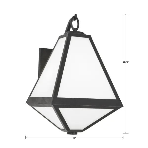 Glacier 11" Outdoor Sconce - Image 6