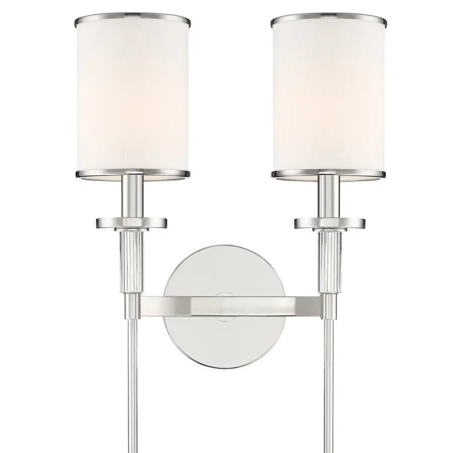 Hatfield 12" Sconce in Polished Nickel - Image 11