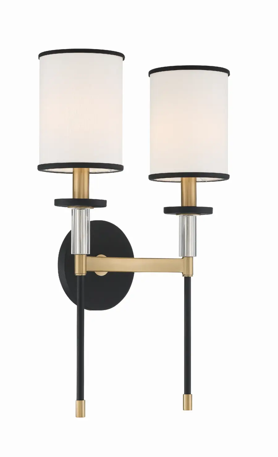 Hatfield 12" Sconce in Polished Nickel - Image 4