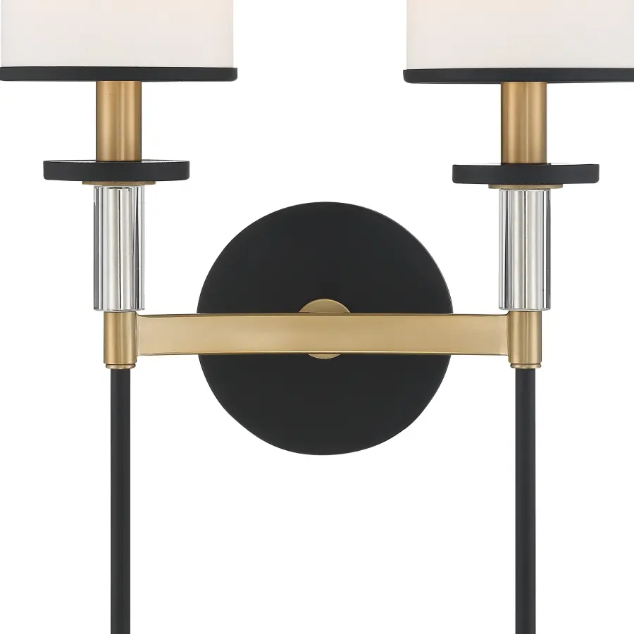 Hatfield 12" Sconce in Polished Nickel - Image 5
