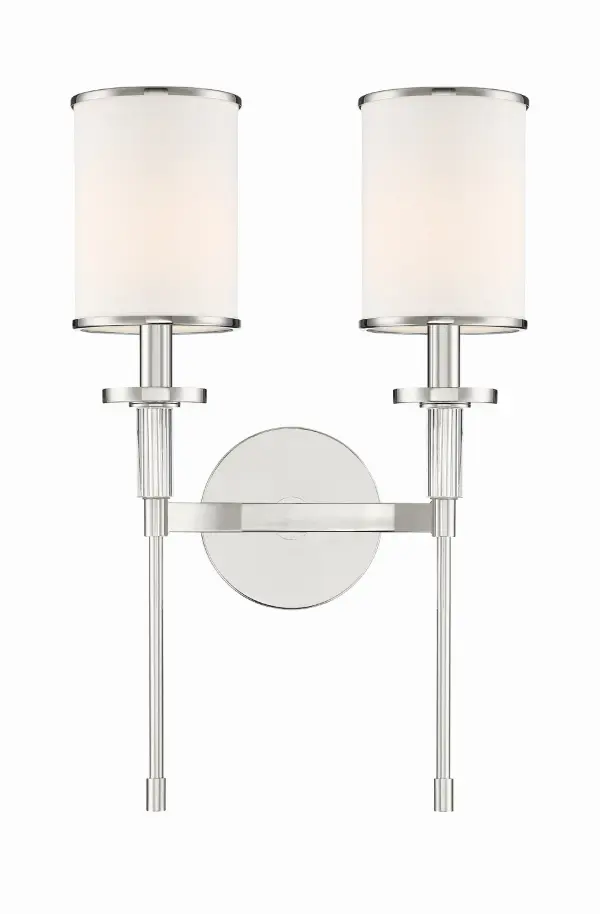 Hatfield 12" Sconce in Polished Nickel - Image 9