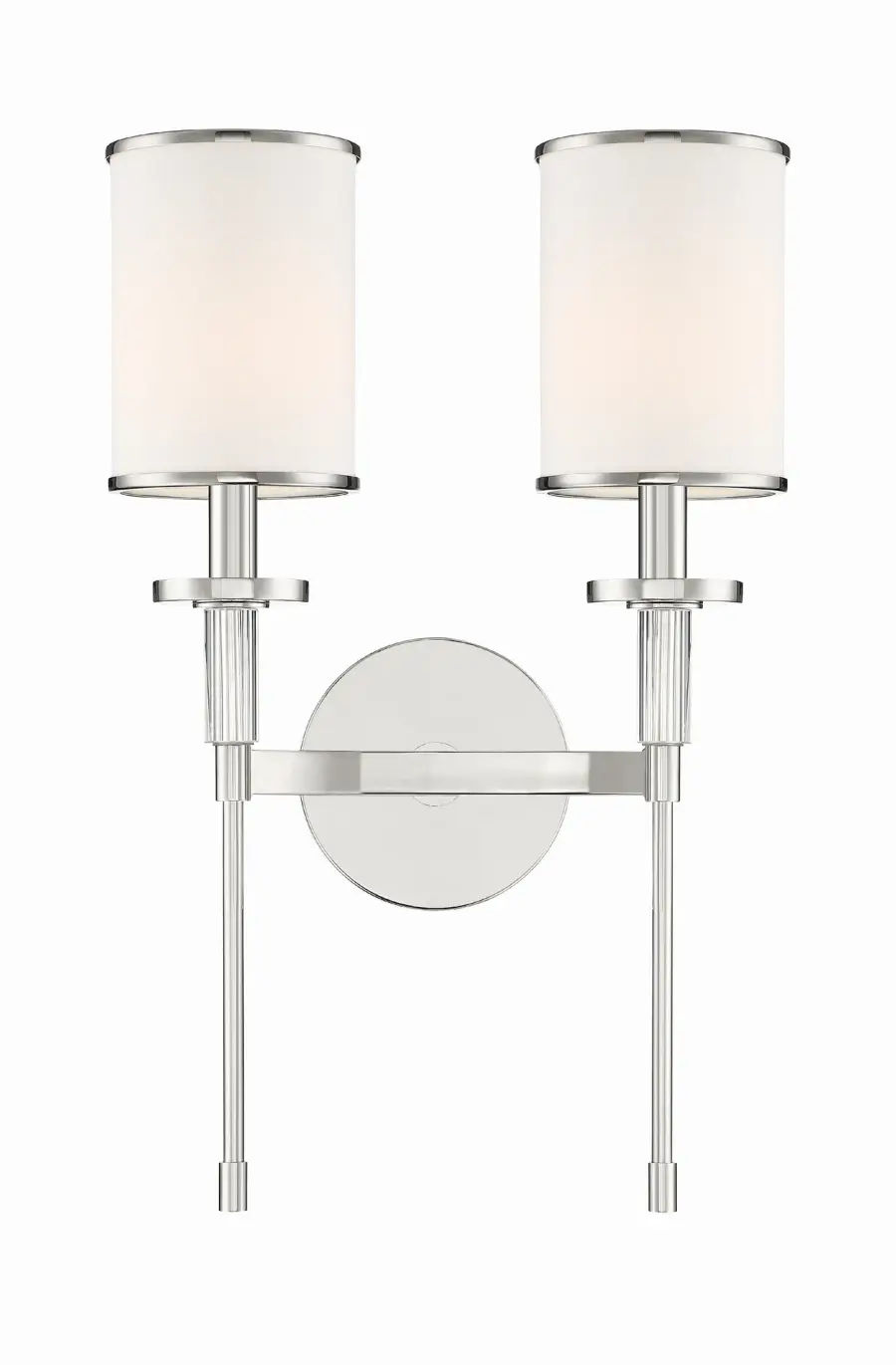 Hatfield 12" Sconce in Polished Nickel - Image 9