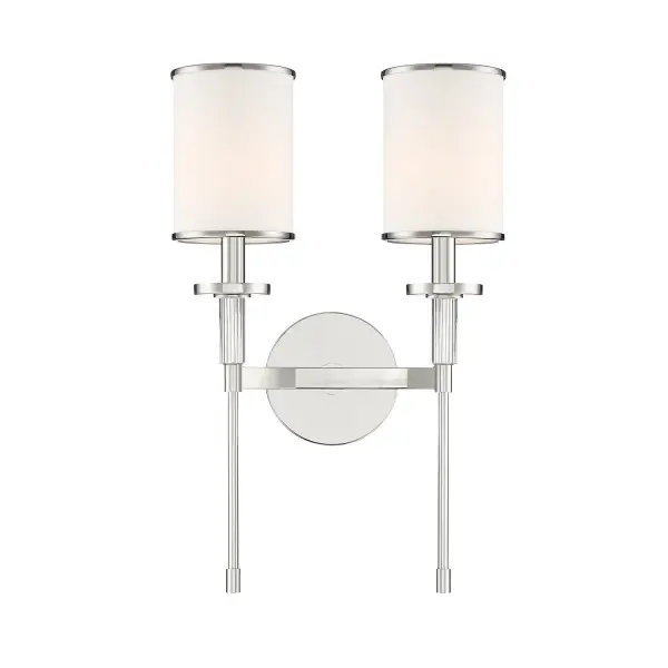 Hatfield 12" Sconce in Polished Nickel - Image 10