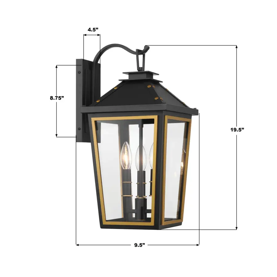 Hawkins 9.5" Outdoor Sconce - Image 7
