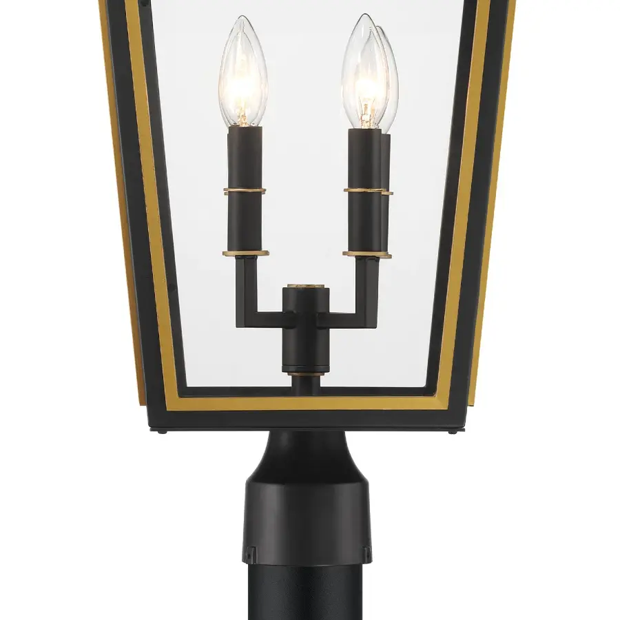 Hawkins 12" Outdoor Post Light - Image 5