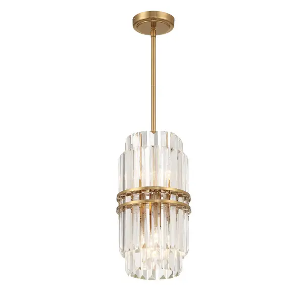 Hayes 8" Crystal Chandelier - Image 1