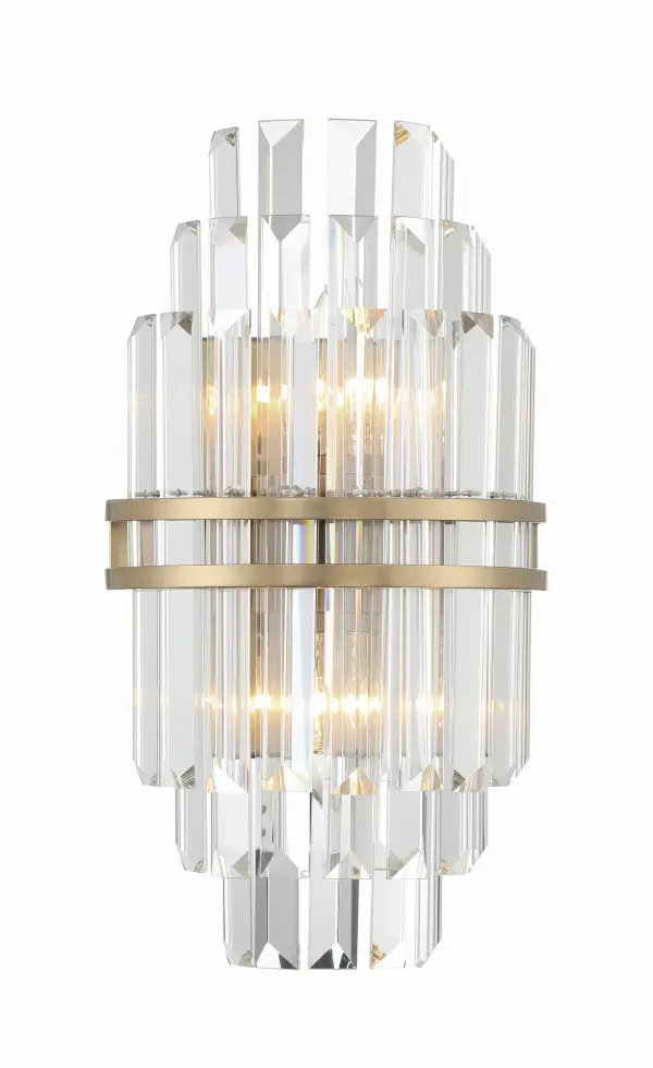 Hayes 7.5" Crystal Sconce - Image 1
