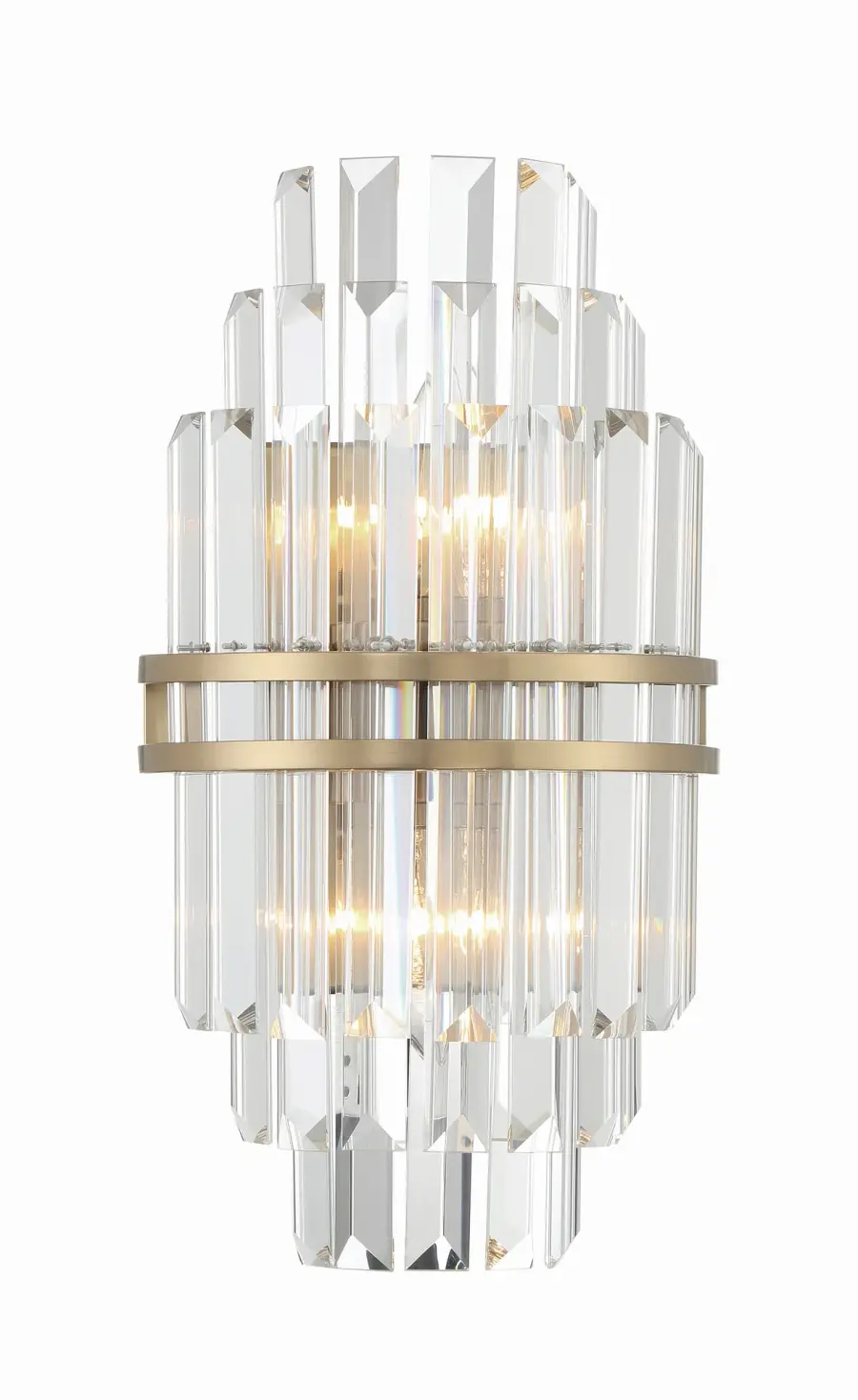 Hayes 7.5" Crystal Sconce - Image 1