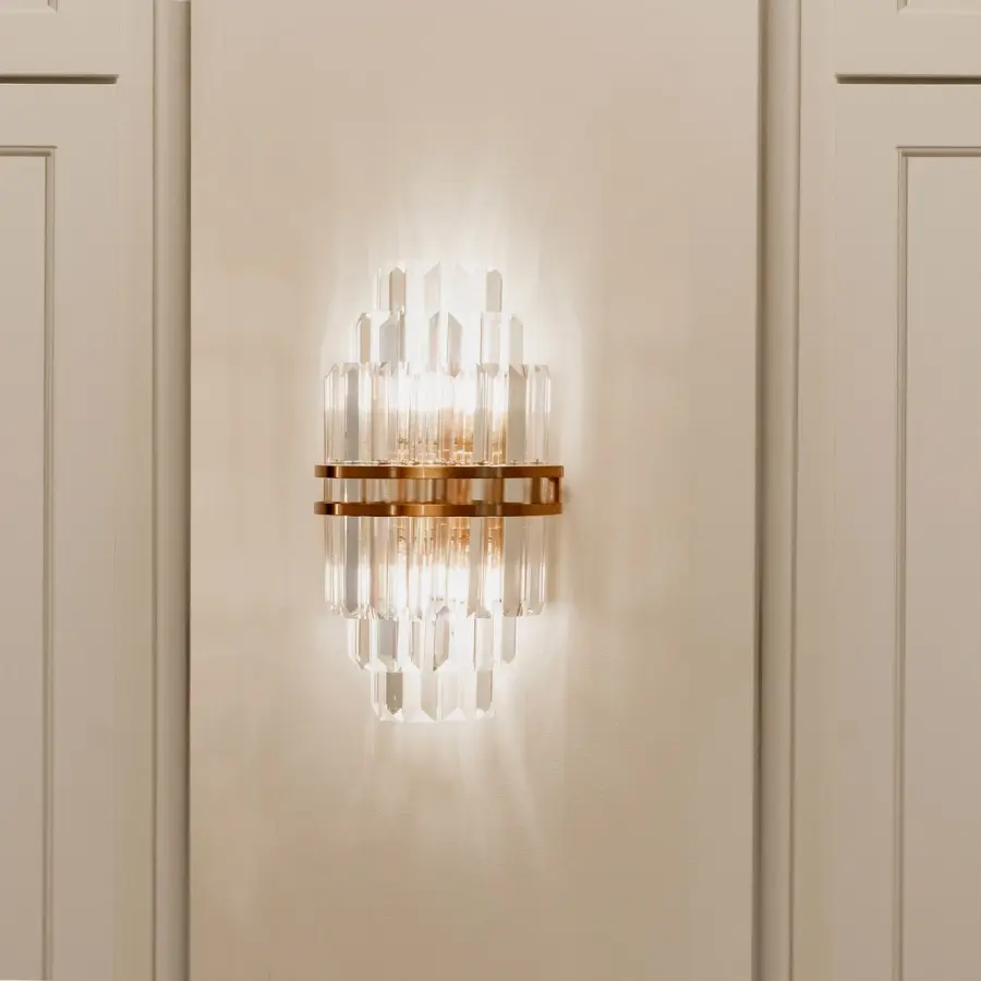Hayes 7.5" Crystal Sconce - Image 5