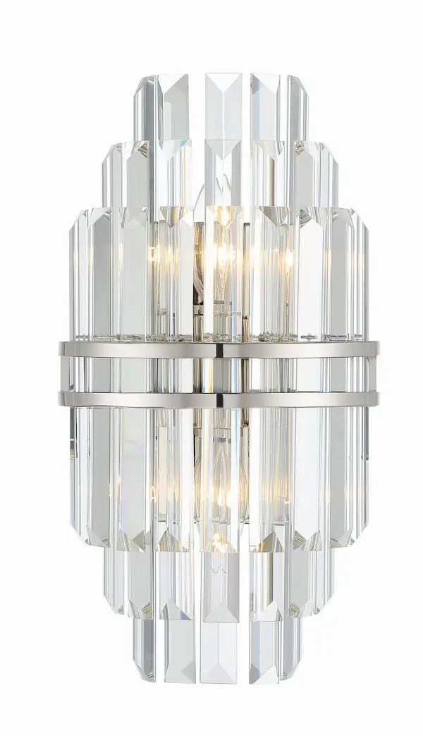 Hayes 7.5" Crystal Sconce - Image 8