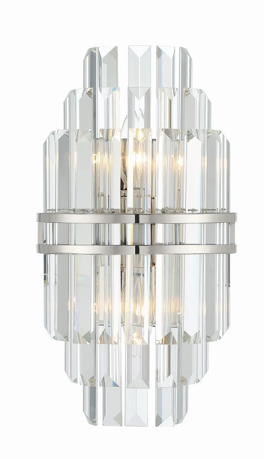 Hayes 7.5" Crystal Sconce - Image 8