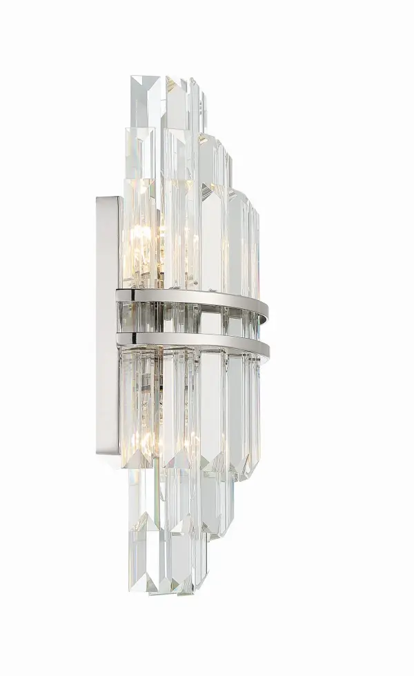 Hayes 7.5" Crystal Sconce - Image 9