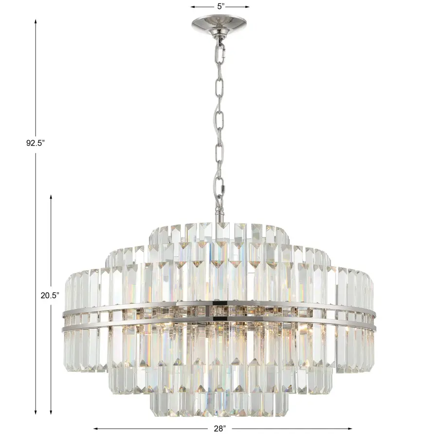 Hayes 28" Chandelier - Image 14