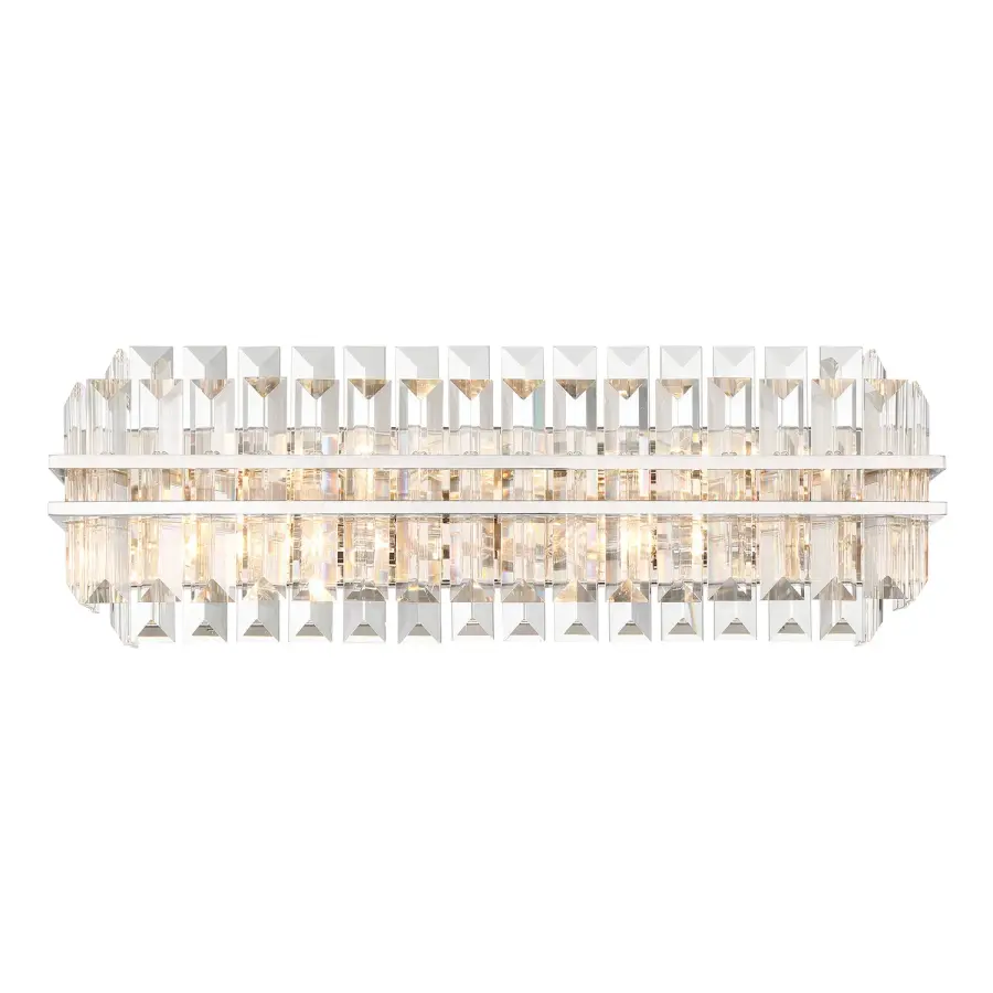 Hayes 23.5" Crystal Bathroom Vanity Light - Image 11