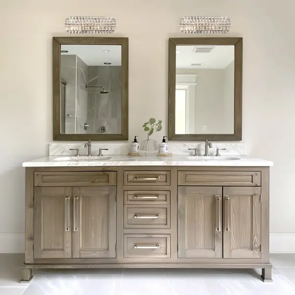 Hayes 23.5" Crystal Bathroom Vanity Light - Image 14