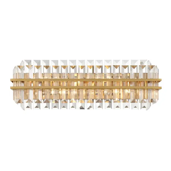 Hayes 23.5" Crystal Bathroom Vanity Light - Image 3