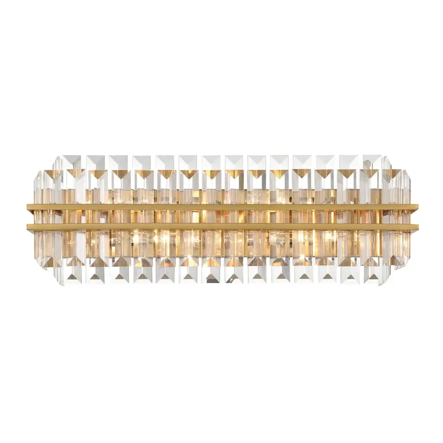Hayes 23.5" Crystal Bathroom Vanity Light - Image 3