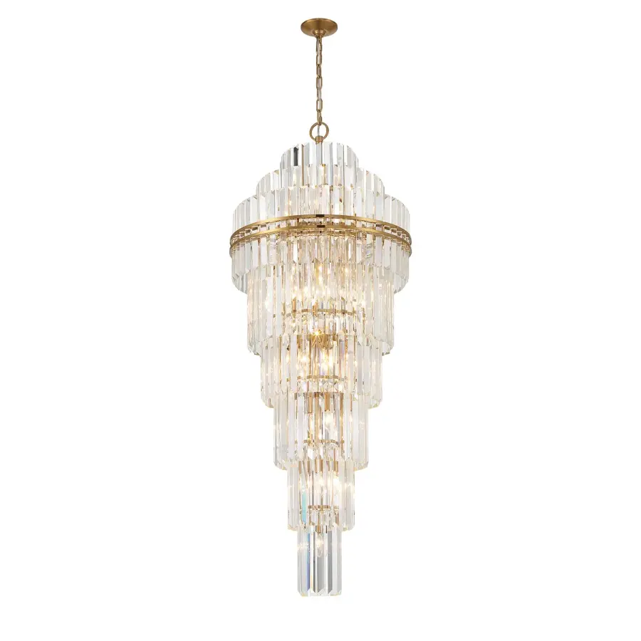 Hayes 24" Crystal Chandelier - Image 1