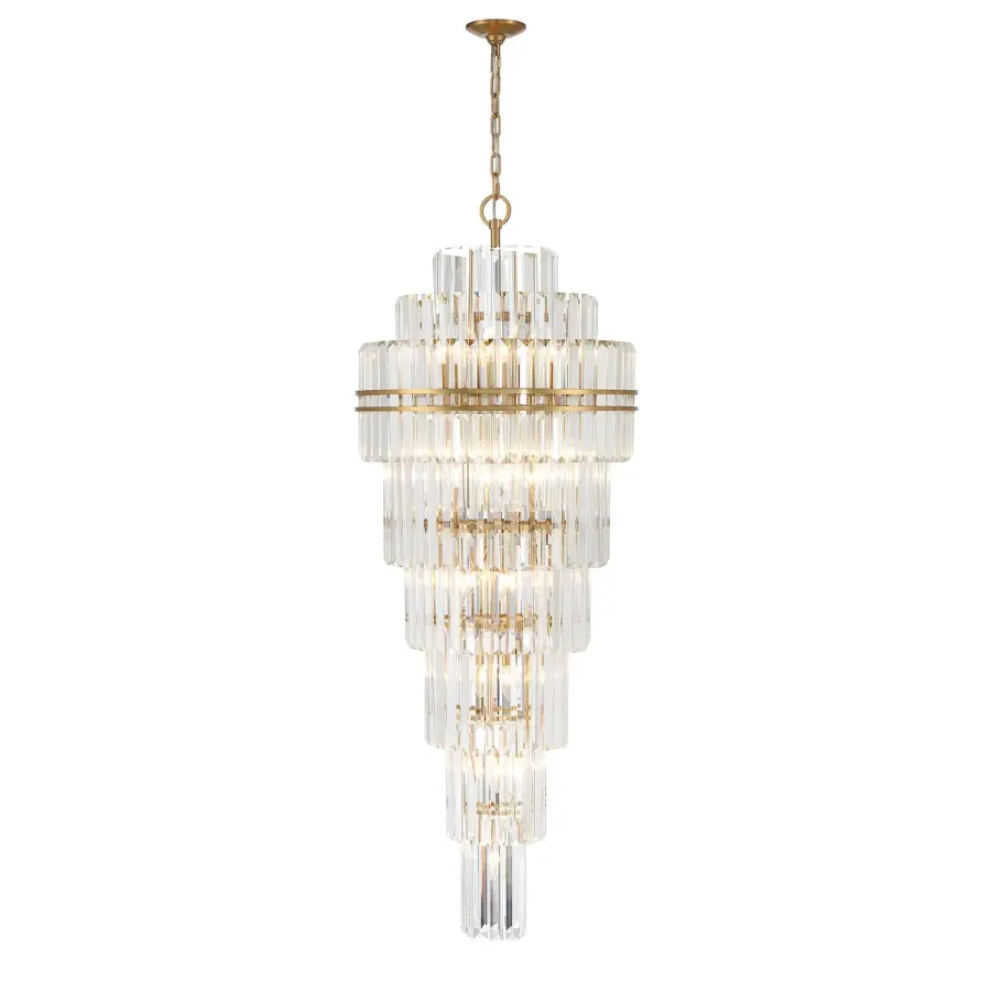 Hayes 24" Crystal Chandelier - Image 3