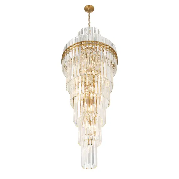 Hayes 24" Crystal Chandelier - Image 4