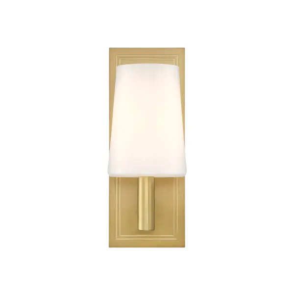Refined Transitional Sconce with Timeless Brass Finish - Image 3