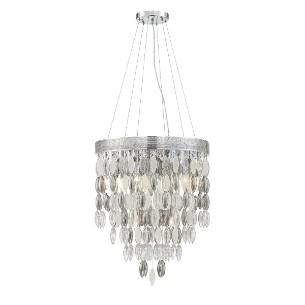 Hudson 22" Chandelier in Polished Chrome - Image 1