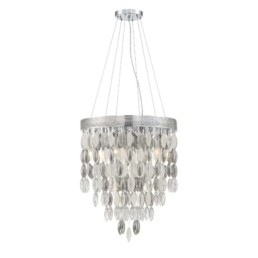 Hudson 22" Chandelier in Polished Chrome - Image 1