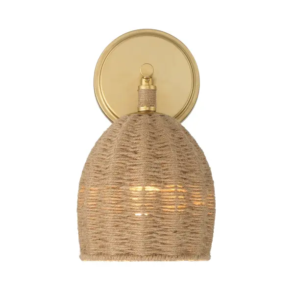 Jace 6" LED Sconce in Soft Gold - Image 3