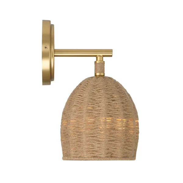 Jace 6" LED Sconce in Soft Gold - Image 4